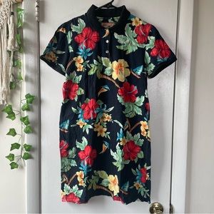 Hawaiian Print Dress 🌺